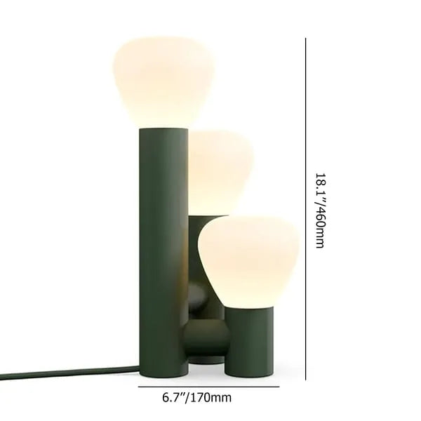 contemporary trio lamp