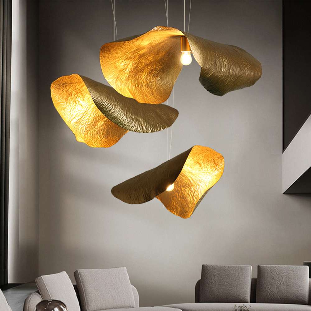 brass pendant light