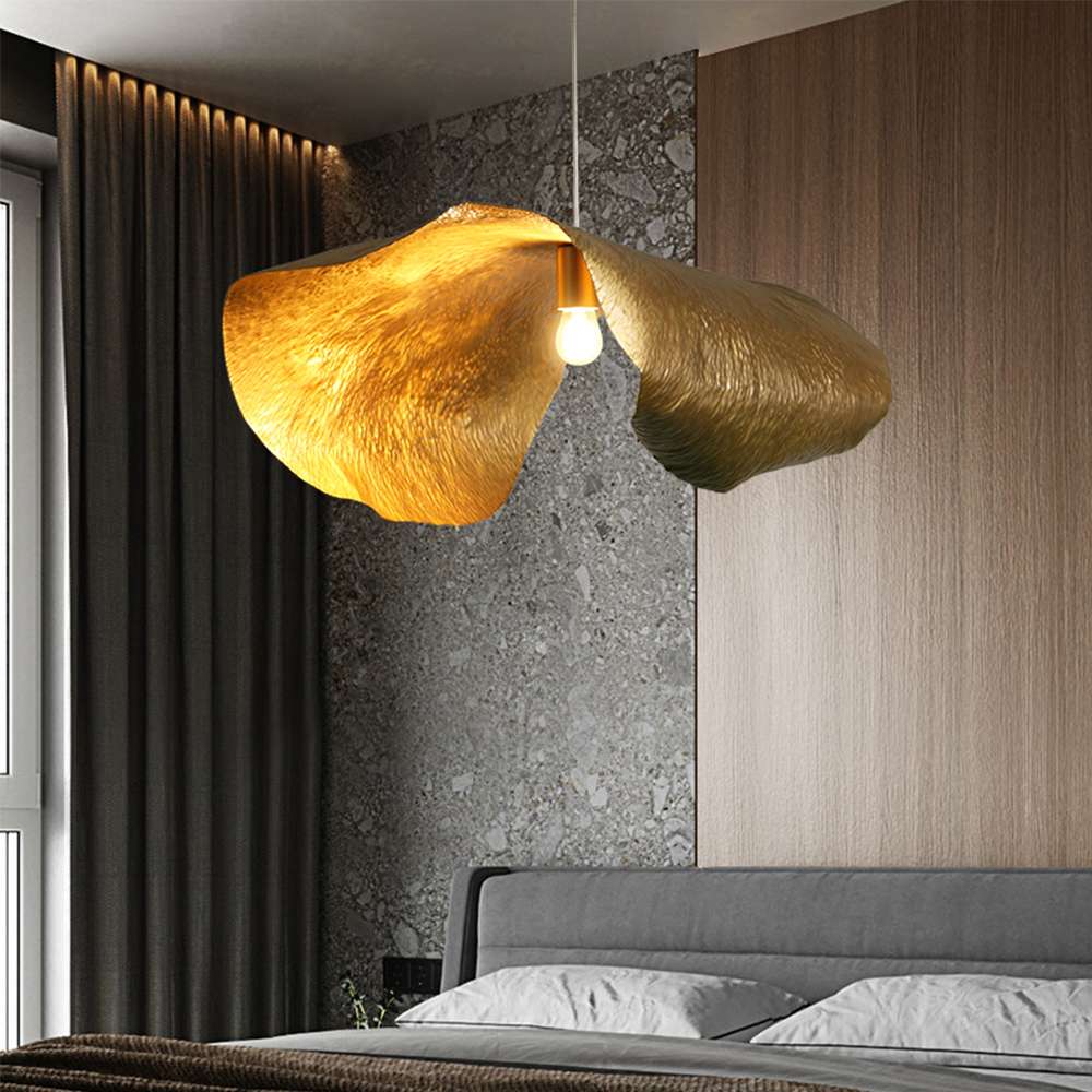 leave lampshade pendant light