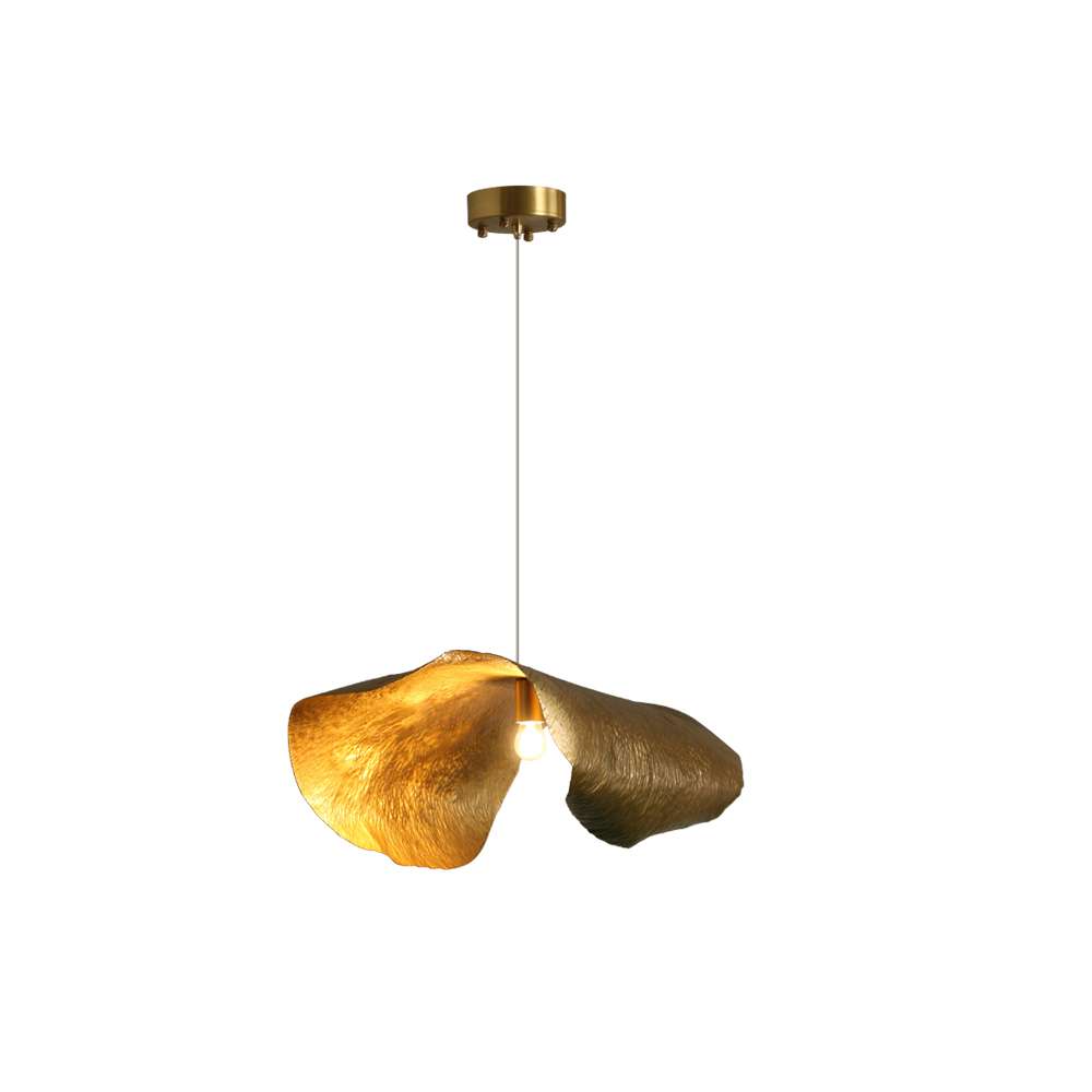 brass lampshade pendant