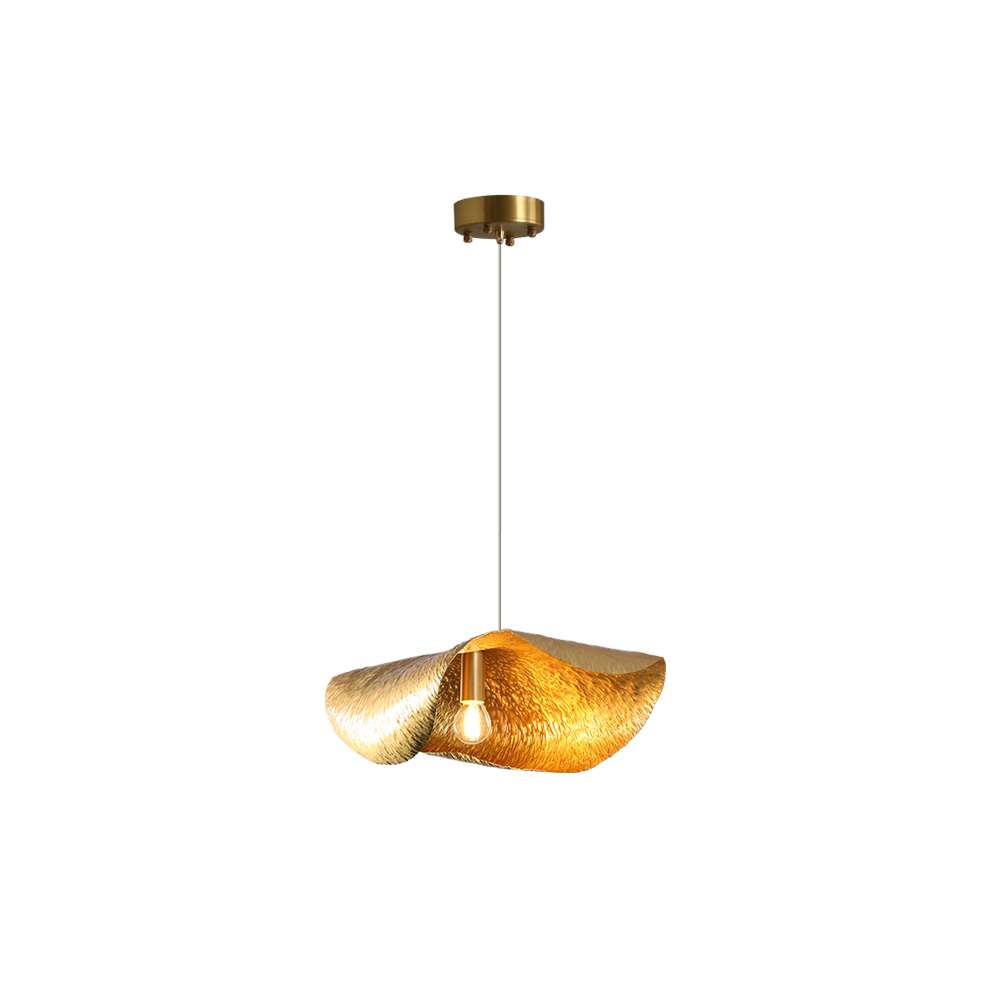 leaf-inspired design pendant