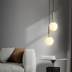globe 1 light glass pendant