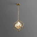 cubist crystal chandelier
