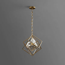 unique pendant crystal lamp