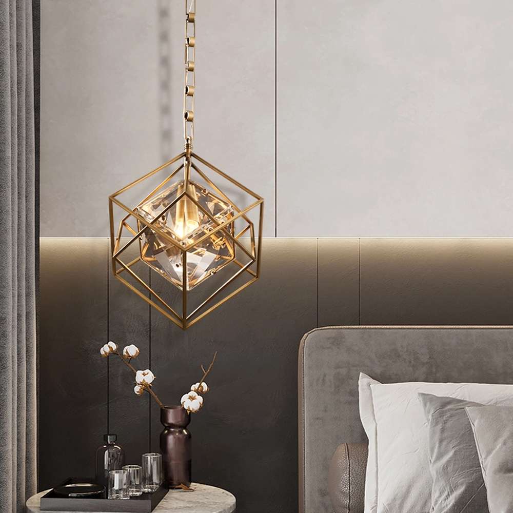 cubist chandelier design