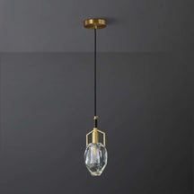 crystal hanging lights