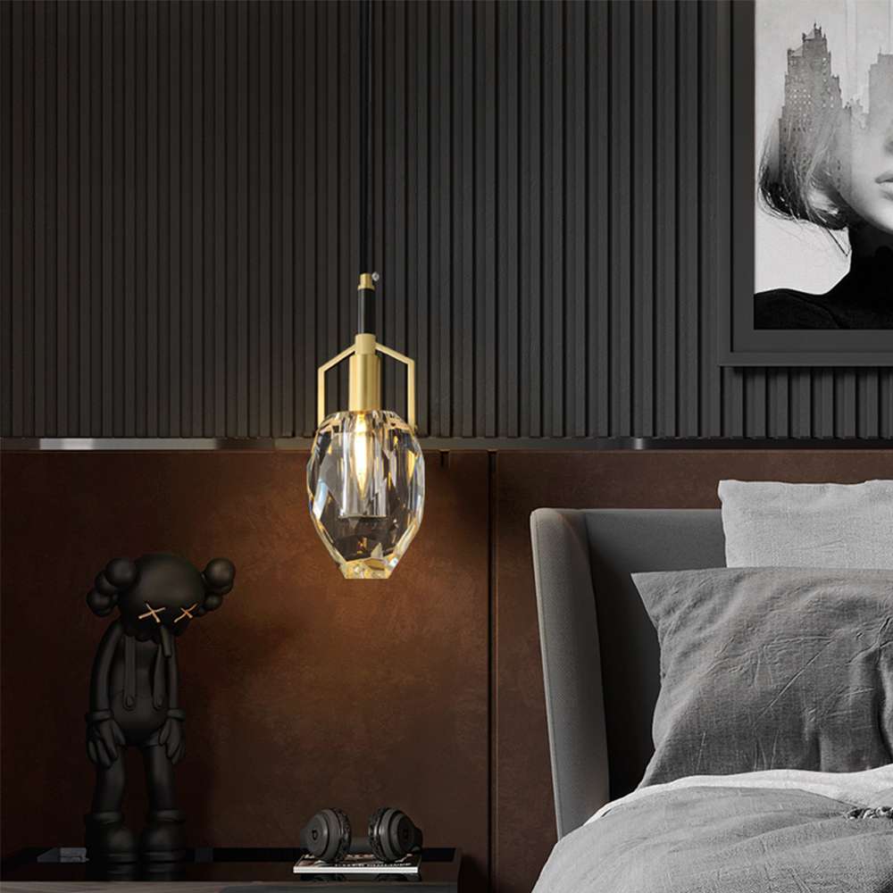 Crystal lampshade lighting series