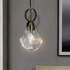 hanging lamp in bag shape