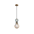 modern glass shade pendant