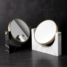 marble modern vanity mirrors