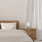 Pepe Marble and Brass Mirror featuring a luxurious marble base and a sleek brass frame, elegant design.