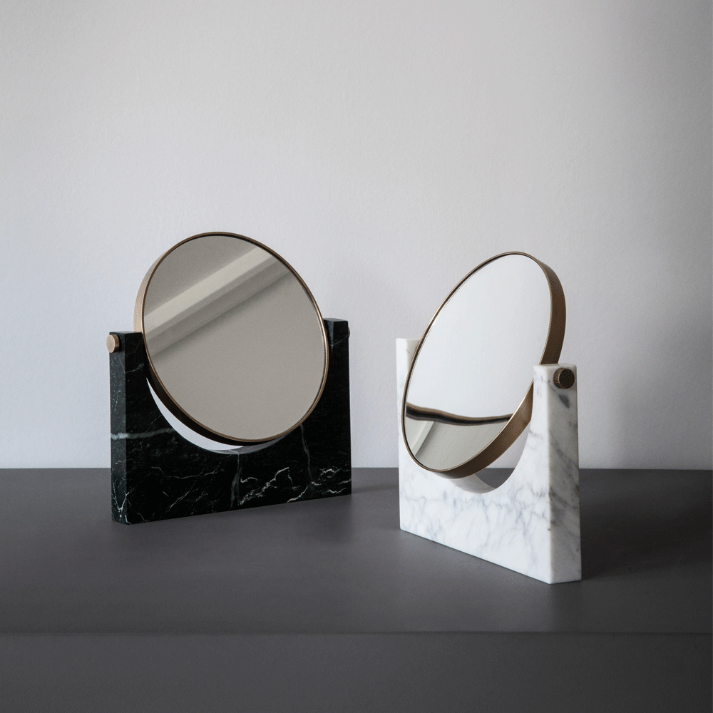 minimalist vanity mirrors