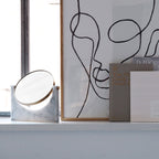 marble bathroom vanity mirror