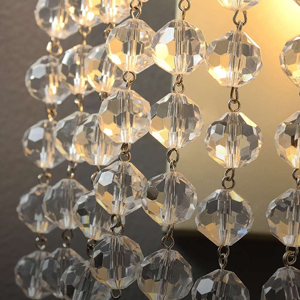 luxury layered wall sconce