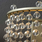 two-tier modern wall light