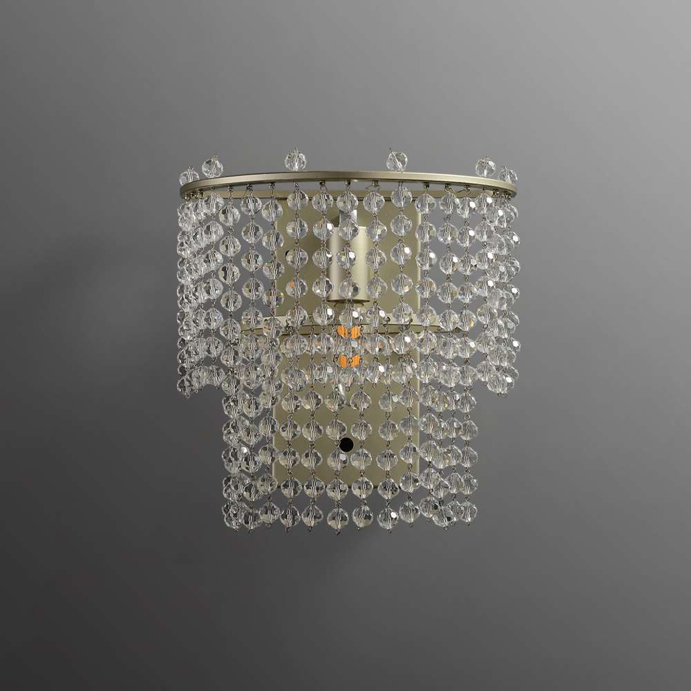 double tier wall sconce