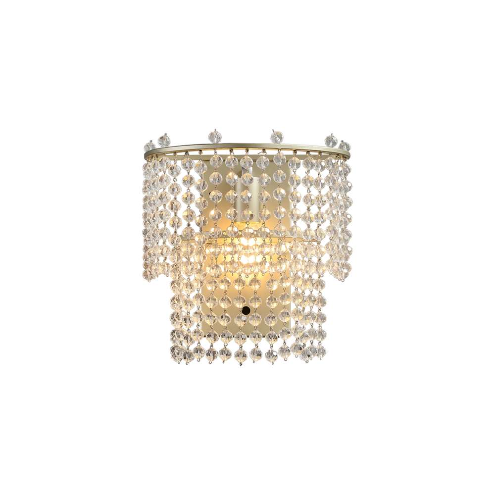 modern 2 tier wall lamp