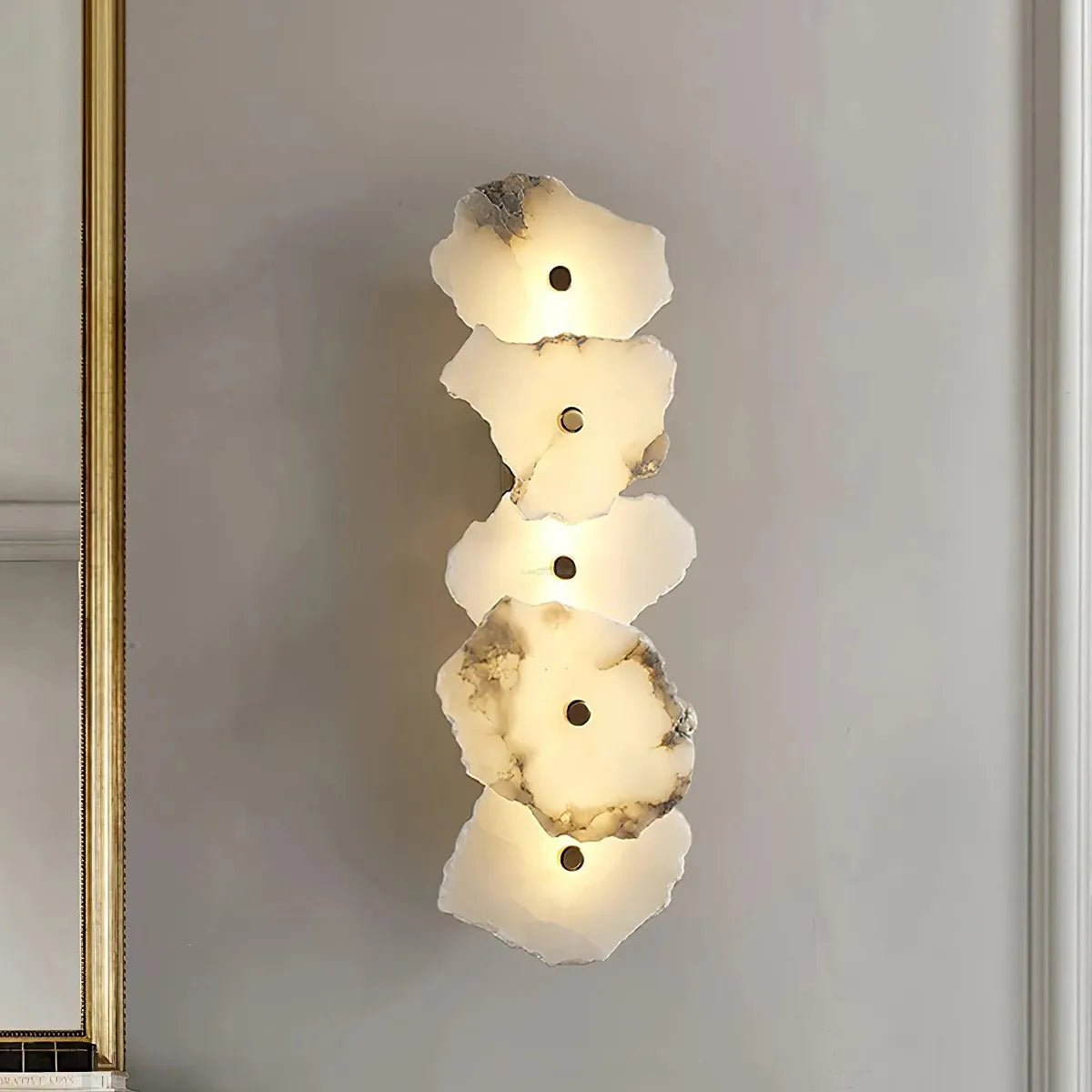 Petra Alabaster Wall Lamp | Multi-Head Decorative Lighting - View 3