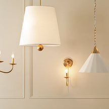 Philomena Single Sconce - Elegant Wall Light Fixture
