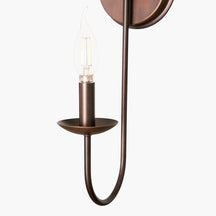 Philomena Single Sconce - Elegant Wall Light Fixture