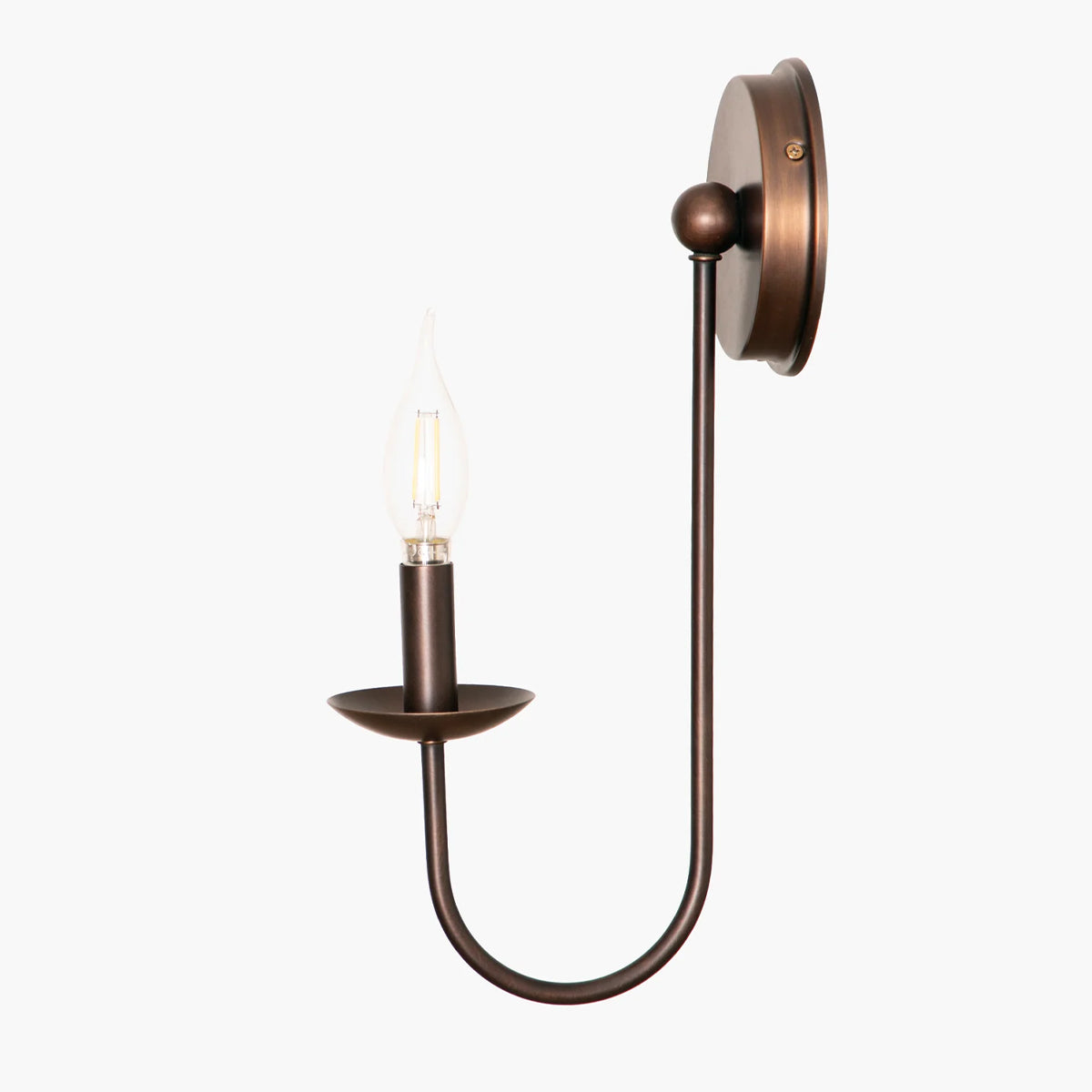Philomena Single Sconce - Elegant Wall Light Fixture