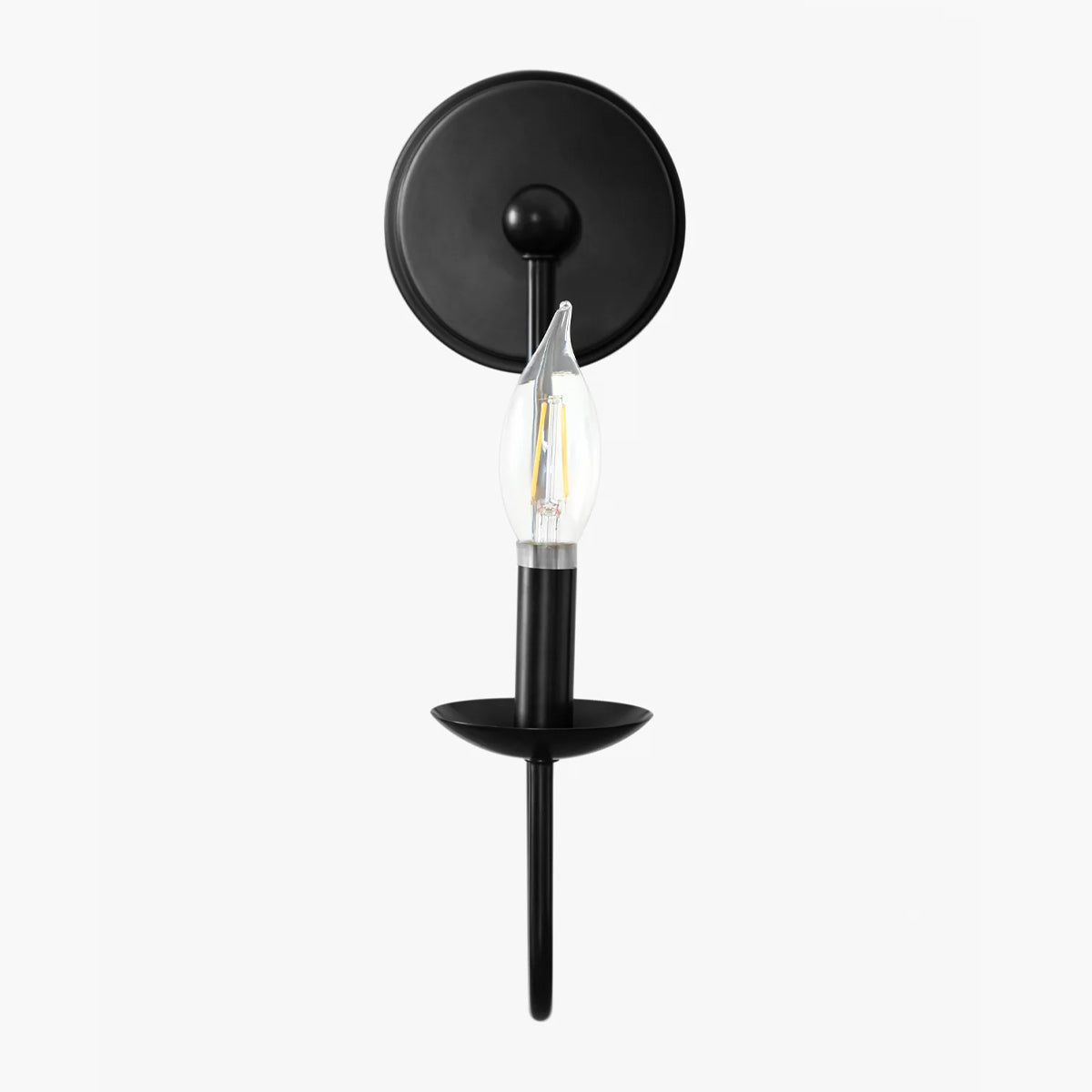 Philomena Single Sconce - Elegant Wall Light Fixture