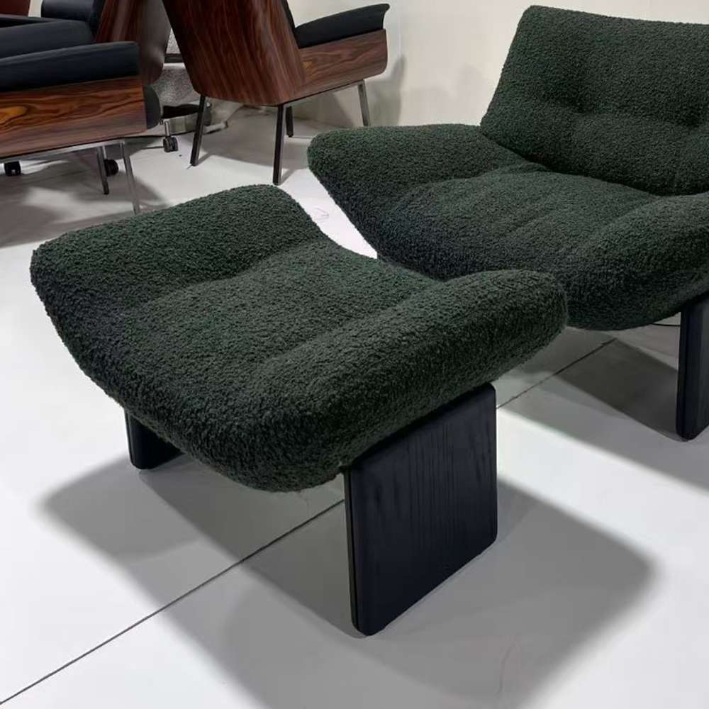 green ottoman