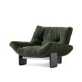 green accent chair
