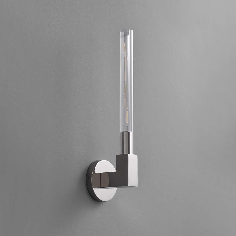 polished nickel wall sconces