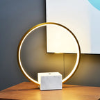 ring led table lamp