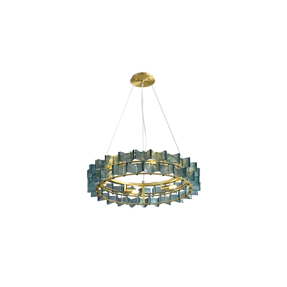postmodern handmade glass chandelier