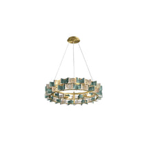 stylish living room glass chandelier