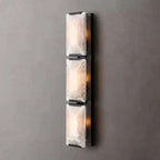 triple sconce bathroom lighting