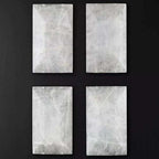 Harlow Calcite Triple Sconce - Blending Stone and Metal Artistry