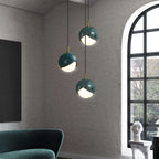 prussian blue pendant light
