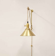 modern pulley sconce
