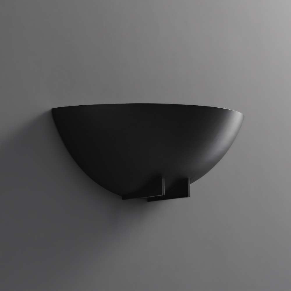 quarter sphere wall sconce