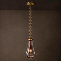 Rain Drops 1 Lights Cord Round Chandelier