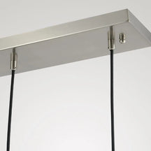 rain drops 3 lights rectangular chandelier