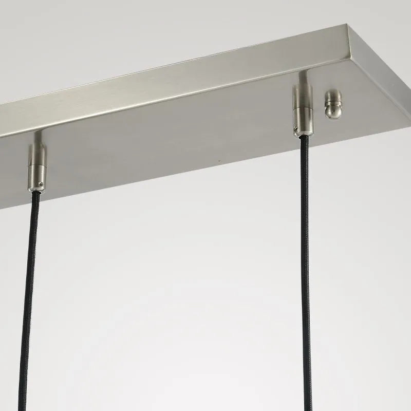rain drops 3 lights rectangular chandelier
