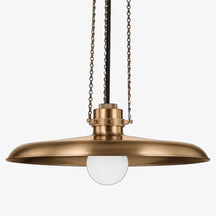 Rainhill Pendant — Dome Hanging Light with Warm Focused Downlight