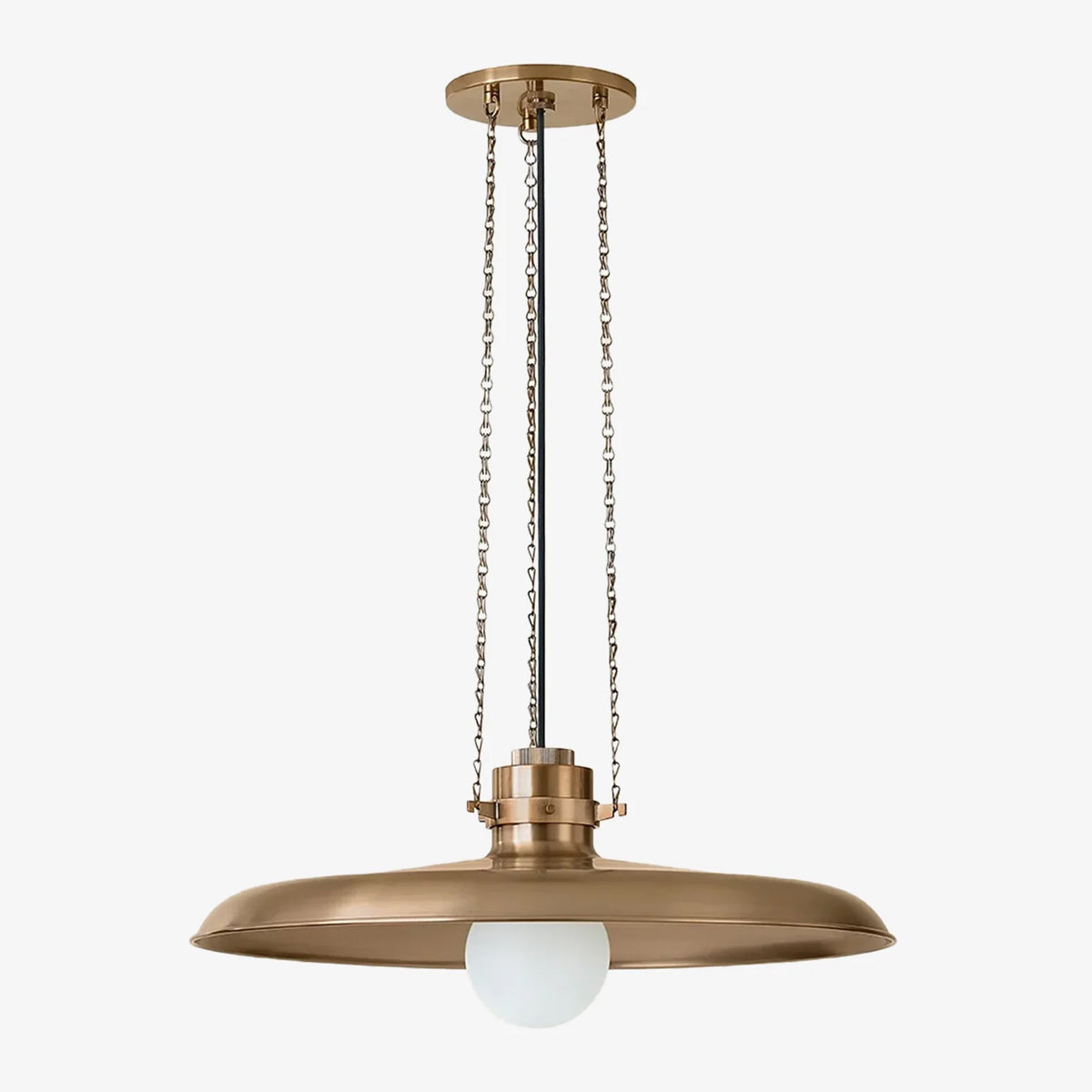 Rainhill Pendant — Dome Hanging Light with Warm Focused Downlight