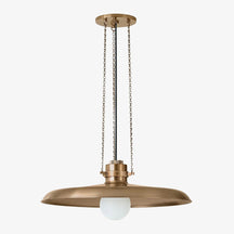 Rainhill Pendant — Dome Hanging Light with Warm Focused Downlight