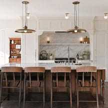 Rainhill Pendant — Dome Hanging Light with Warm Focused Downlight