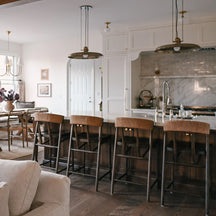 Rainhill Pendant — Dome Hanging Light with Warm Focused Downlight