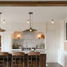Rainhill Pendant — Dome Hanging Light with Warm Focused Downlight