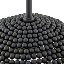 Raquel Artisan Woven Bead Dome Pendant Light