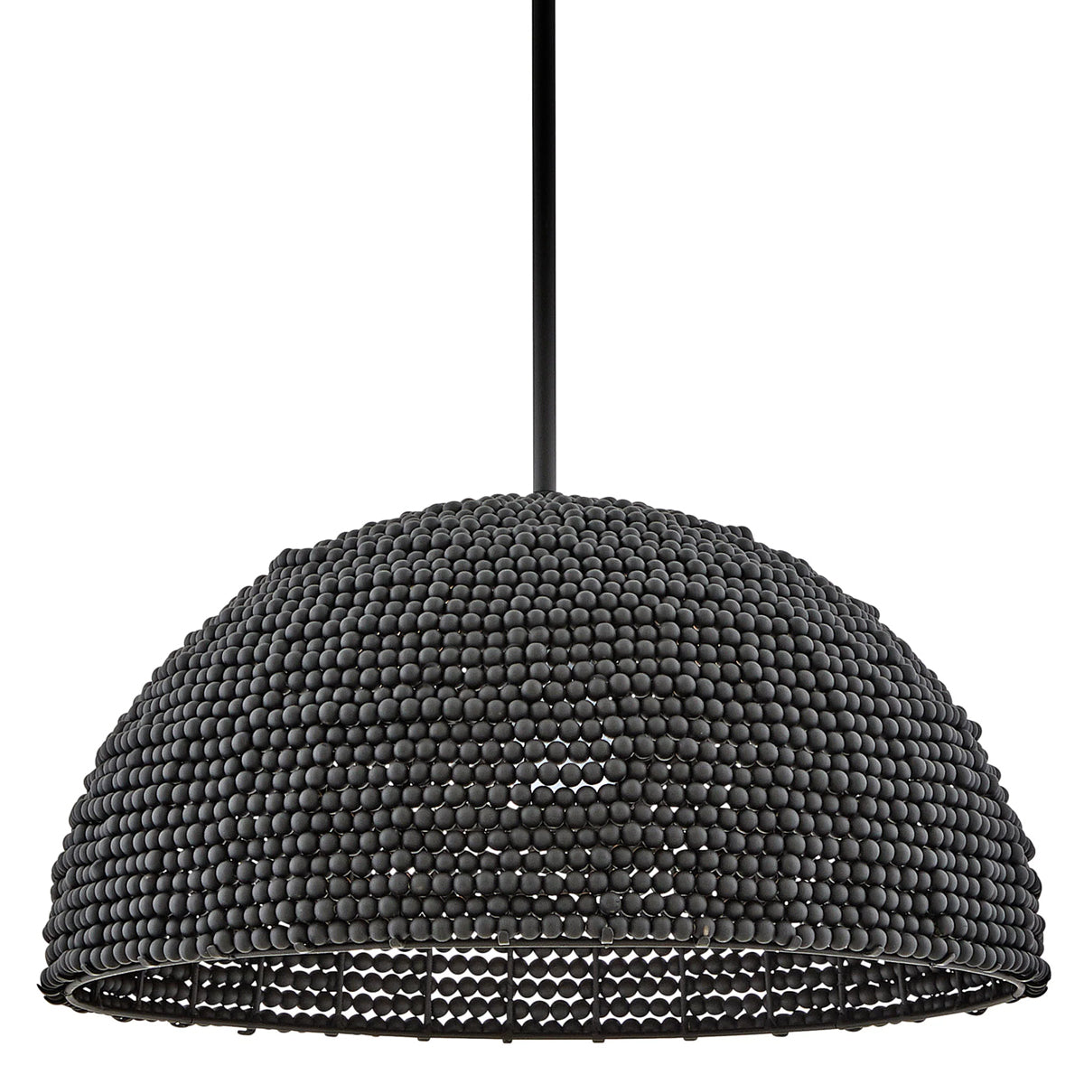 Raquel Artisan Woven Bead Dome Pendant Light
