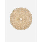 Raquel Woven Bead Dome Pendant Light — Artisan Hanging Light with Warm Dappled Glow