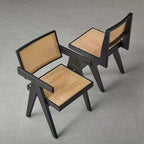 black dining chairs